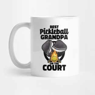 Best Pickleball Grandpa Paddle Pickleballer Lucky Pickleball Mug